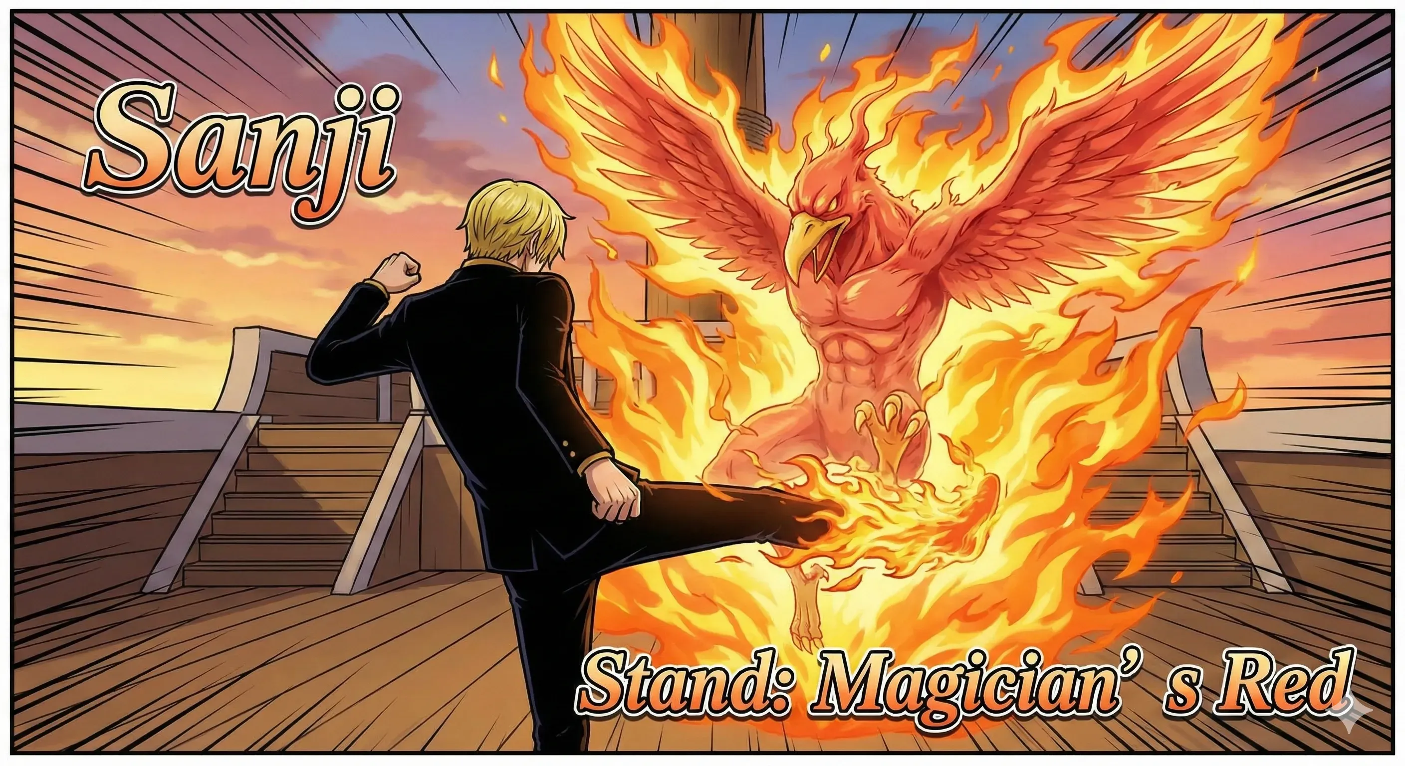 Stand: Magician’s Red (Muhammad Avdol’s Stand)