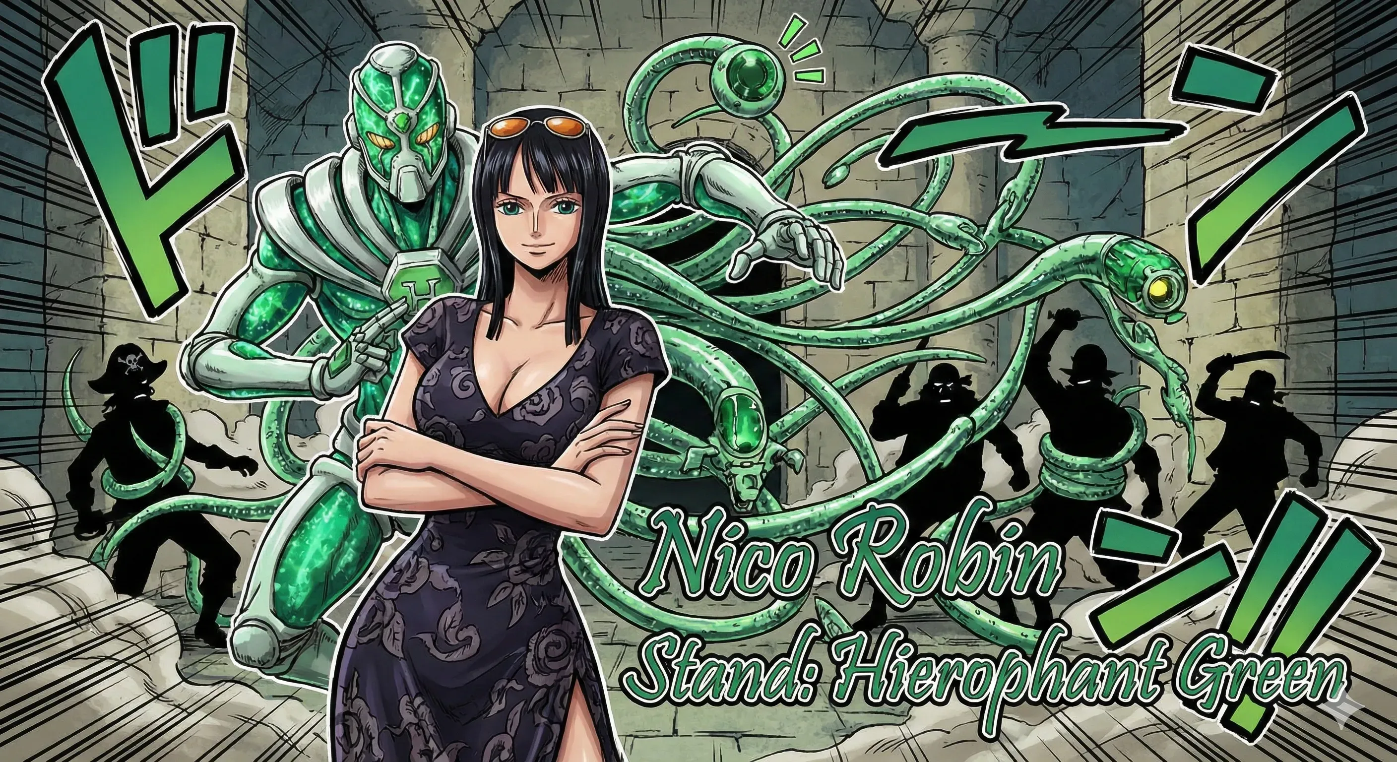 Stand: Hierophant Green (Noriaki Kakyoin’s Stand)