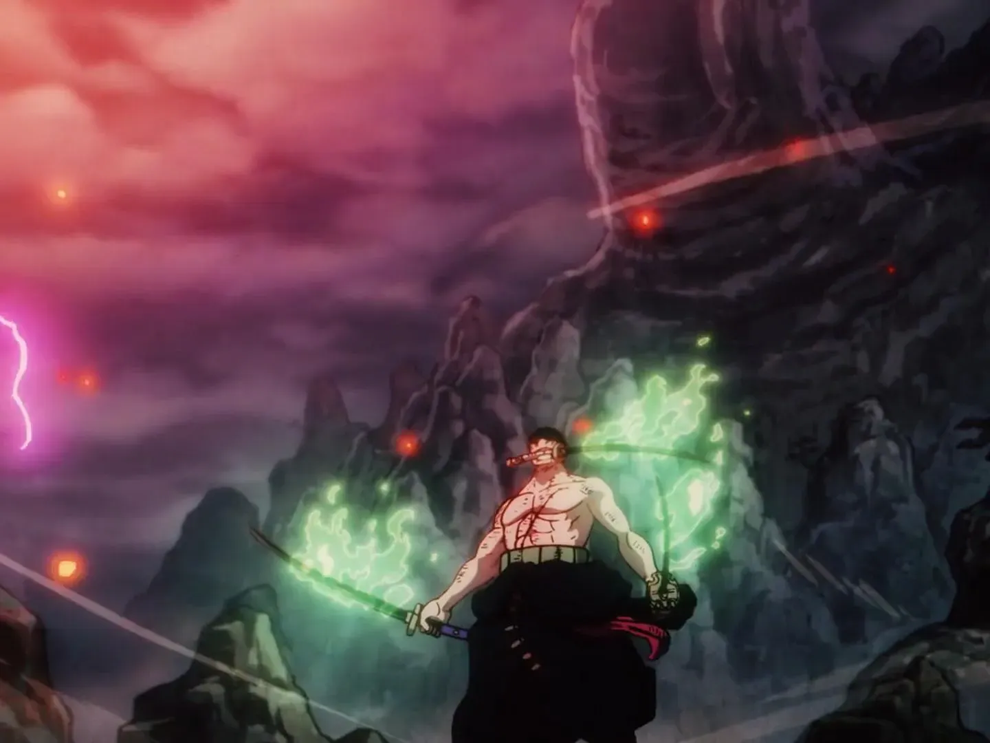 5. Zoro vs. King (Wano)