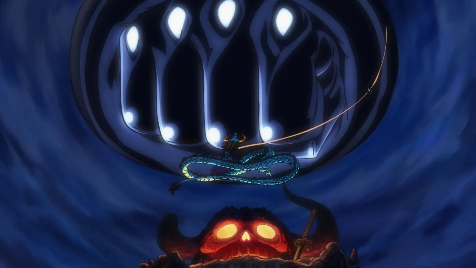 3. Luffy vs. Kaido (Wano)