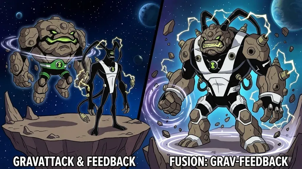 fusion between Gravattack and Feedback