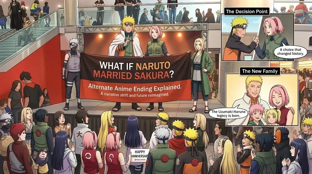 What If Naruto Married Sakura? Alternate Anime Ending Explained