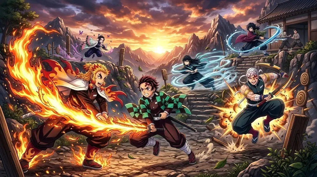 How the Hashira training arc fits into the Demon Slayer series—what's the main idea and who trains whom?