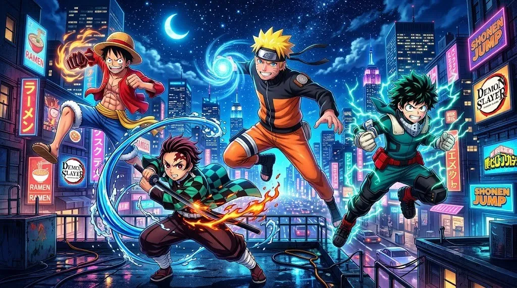 Most Popular Animes in America You Need to Watch