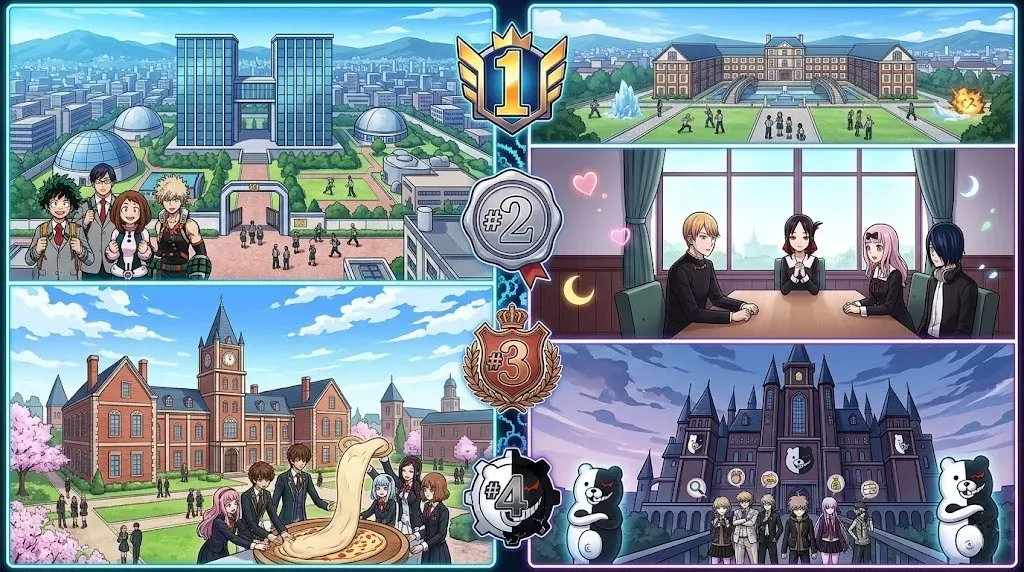 10 Best Anime High Schools, Ranked