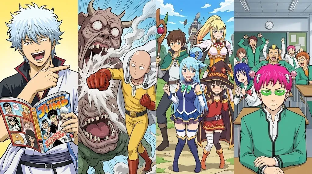 10 Best Satirical Anime That Hilariously Mock the Genre