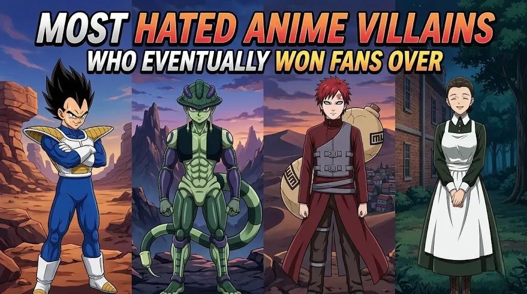 10 Most Hated Anime Villains Who Eventually Won Fans Over