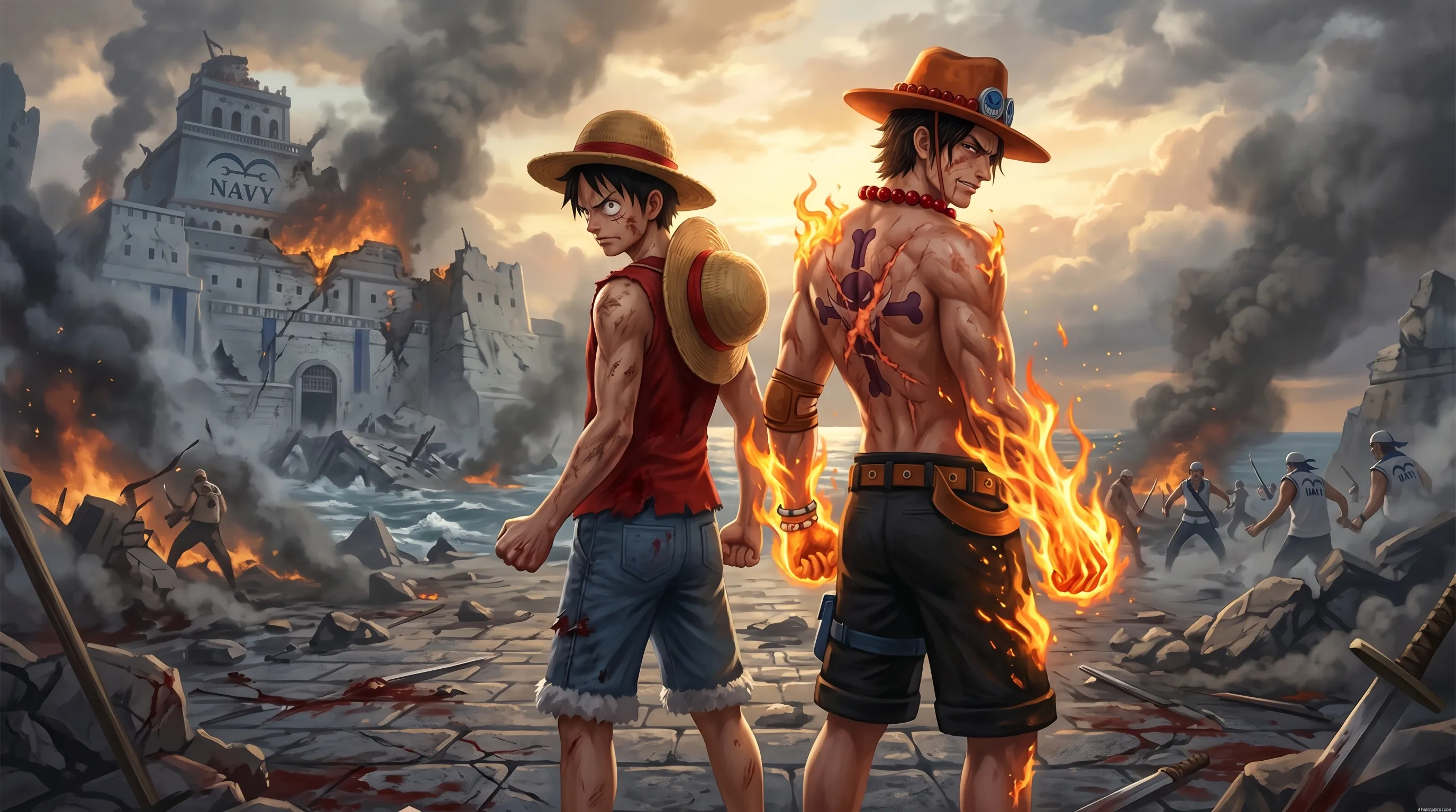 What If Ace Never Died at Marineford?