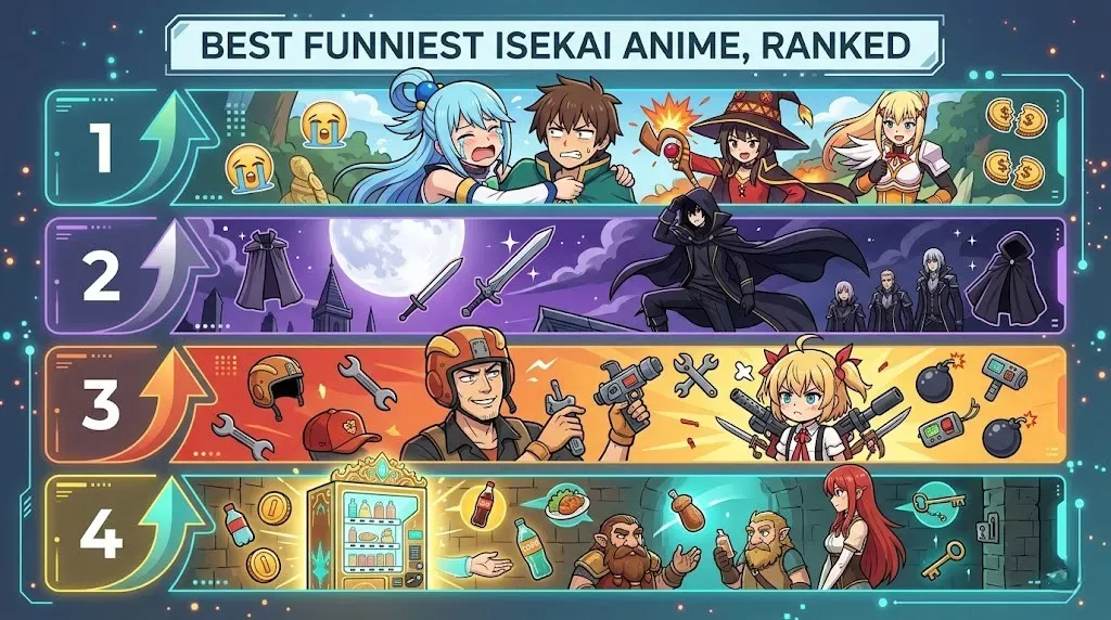 10 Best Funniest Isekai Anime, Ranked