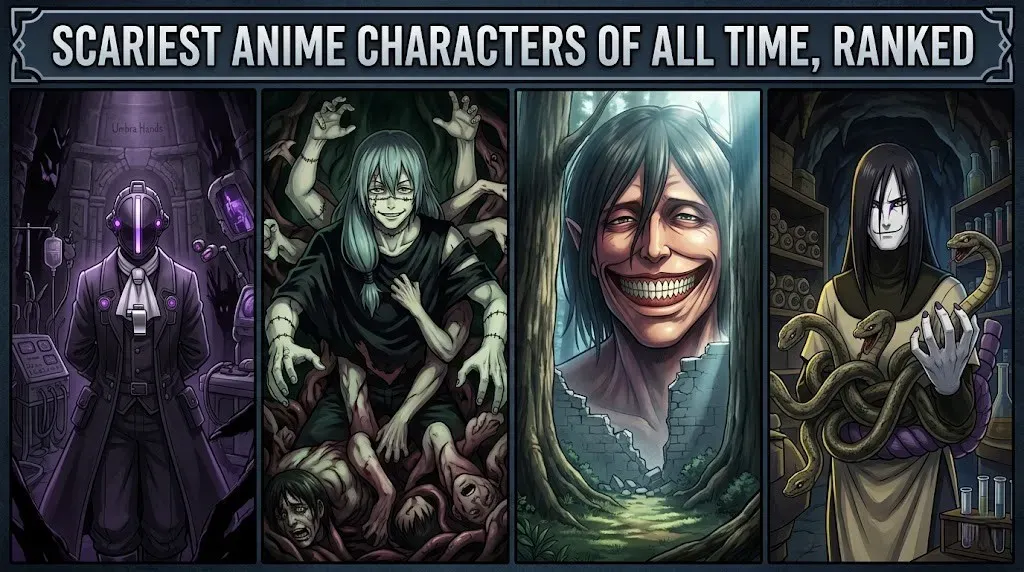 10 Scariest Anime Characters of All Time, Ranked