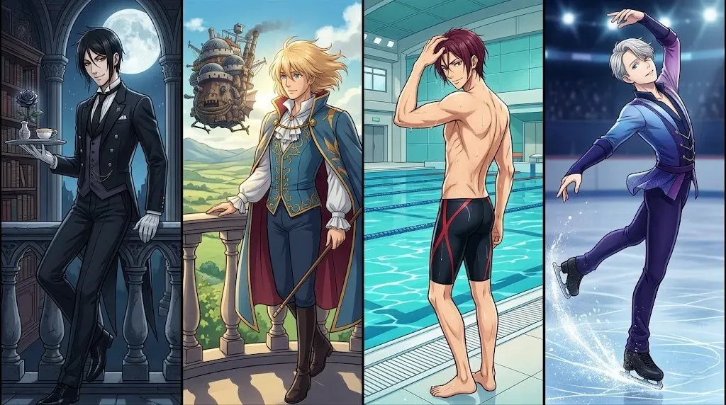 10 Sexy Anime Guys Hotter Than JJK's Gojo, Ranked