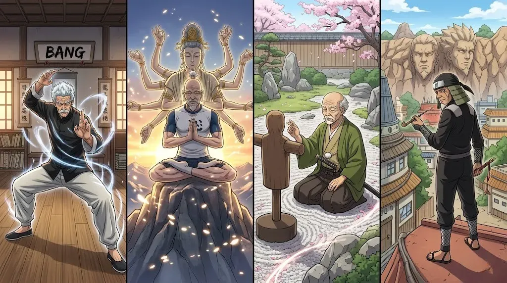 10 Strongest Old People in Anime, Ranked