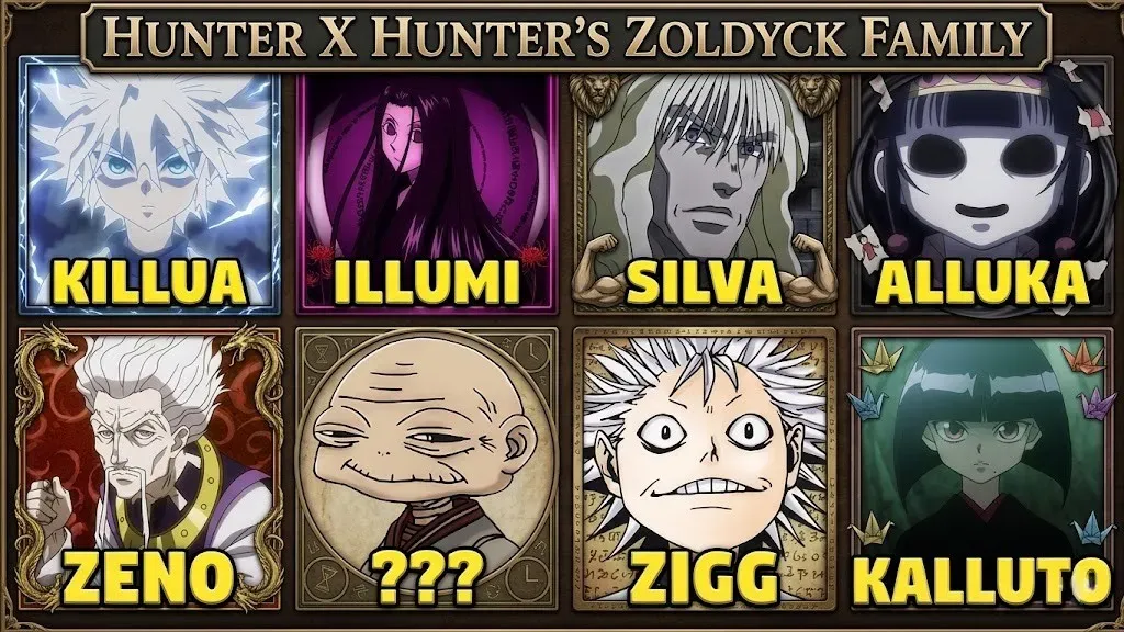 An Introduction to Hunter x Hunter's Zoldyck Family