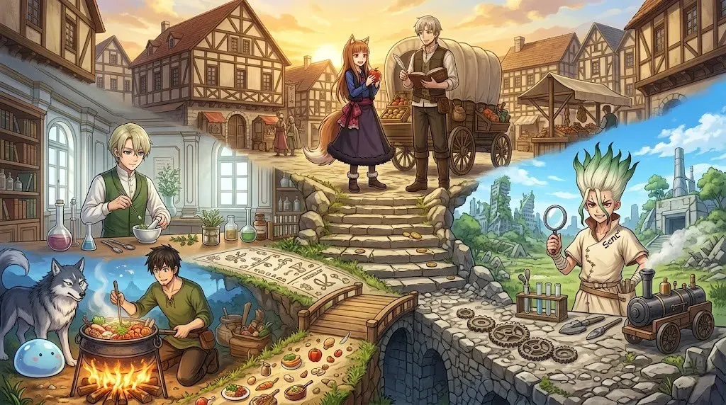 10 Best Fantasy Anime Like Ascendance of a Bookworm, Ranked