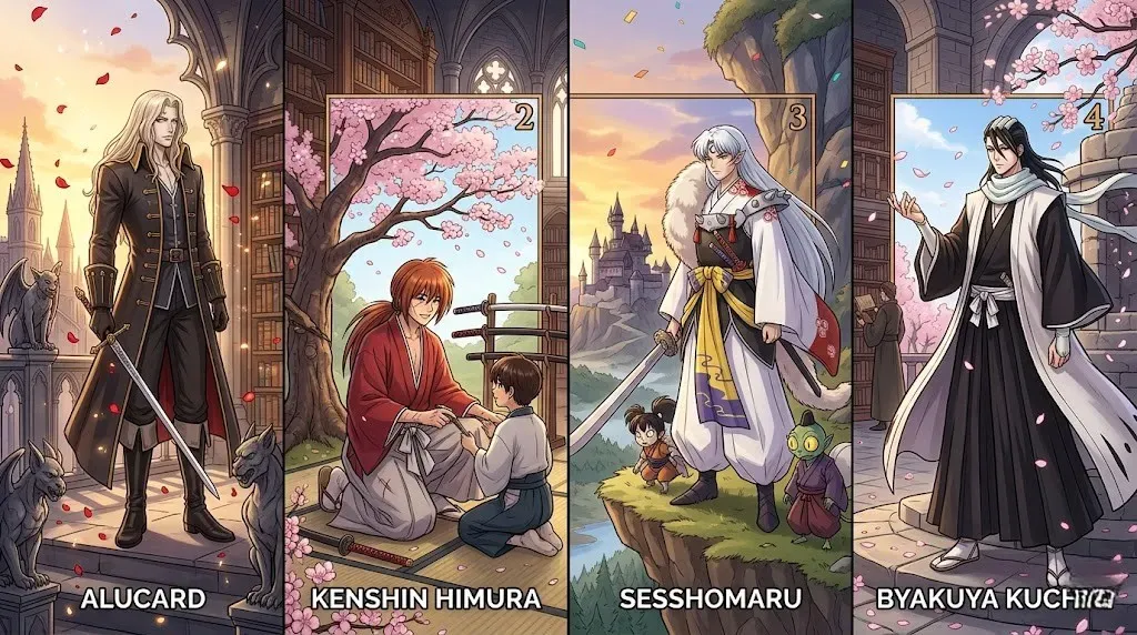 15 Charming Male Anime Characters With Long Hair, Ranked