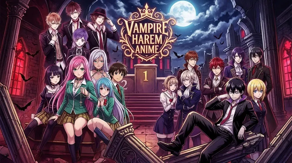 10 Best Vampire Harem Anime, Ranked