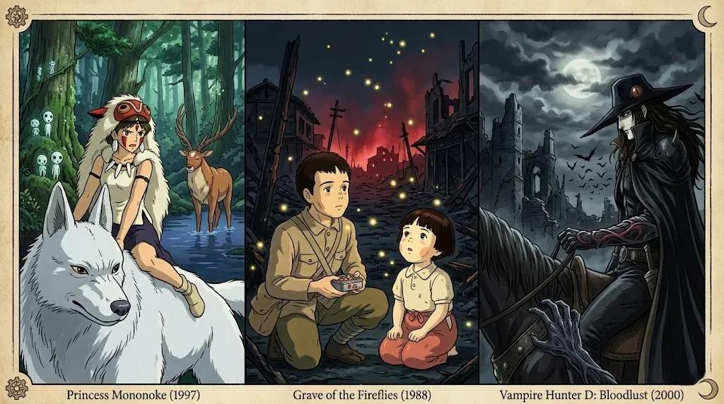 10 Best 80s & 90s Anime Movies, Ranked