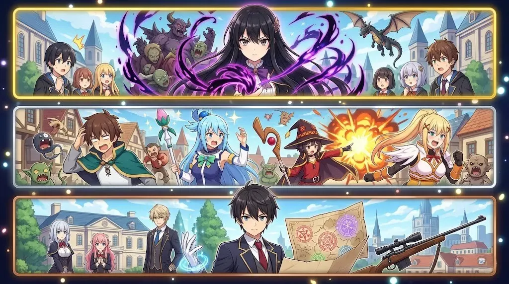10 Best Anime Like Trapped in a Dating Simulator, Ranked