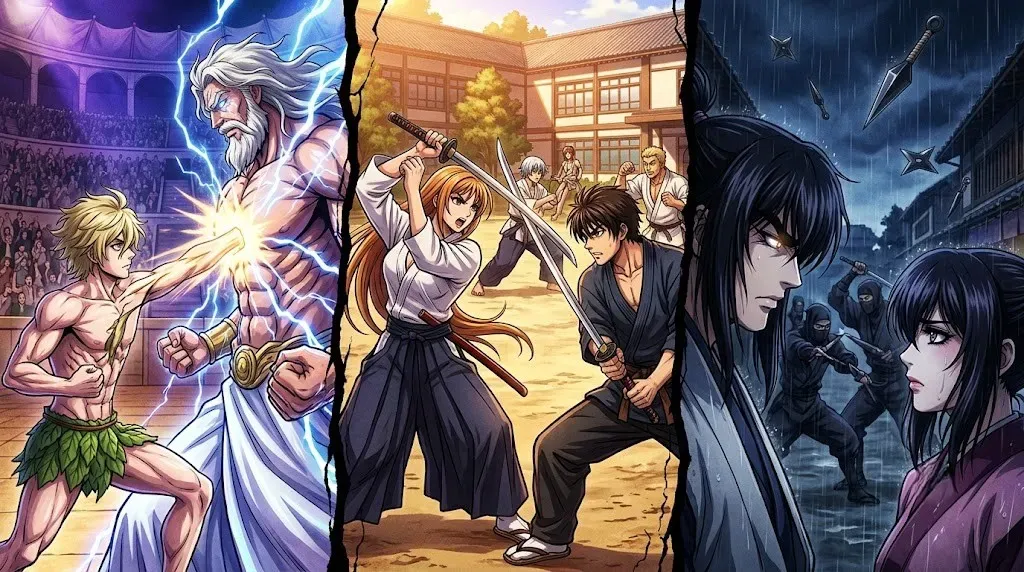 10 Best Martial Arts Anime Like Baki, Ranked