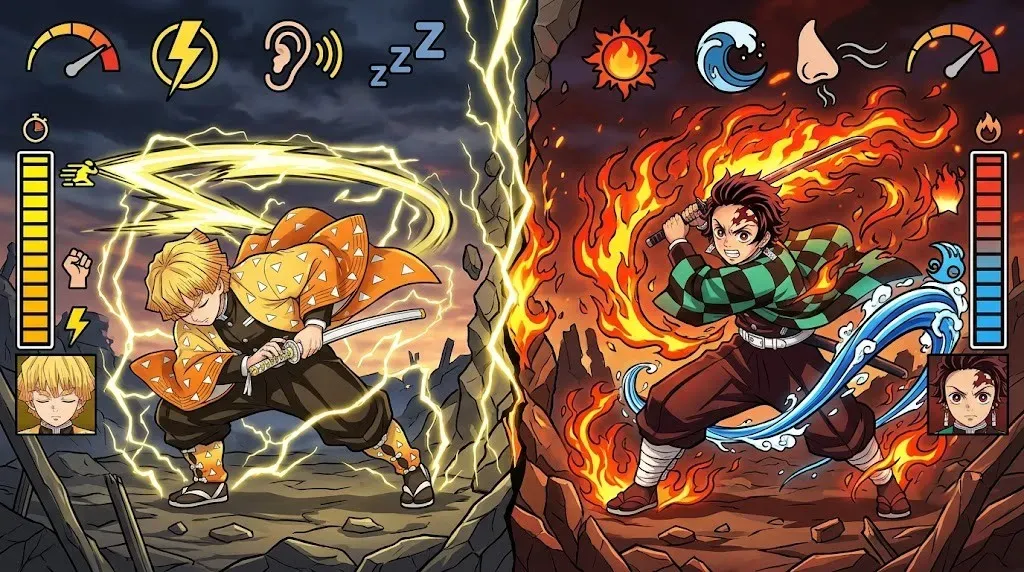 Is Zenitsu Stronger Than Tanjiro? An In-Depth Power Analysis