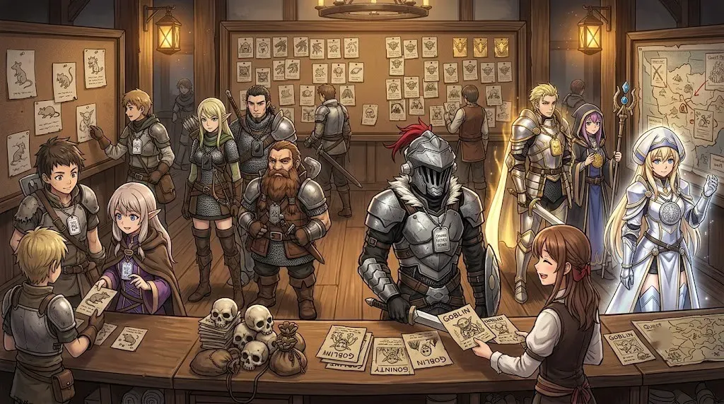 Goblin Slayer Adventurer Ranks Explained: Porcelain to Platinum & Why He Stays Silver