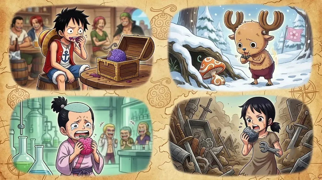 One Piece Kids Who Accidentally Ate Devil Fruits: Shocking Origins Revealed