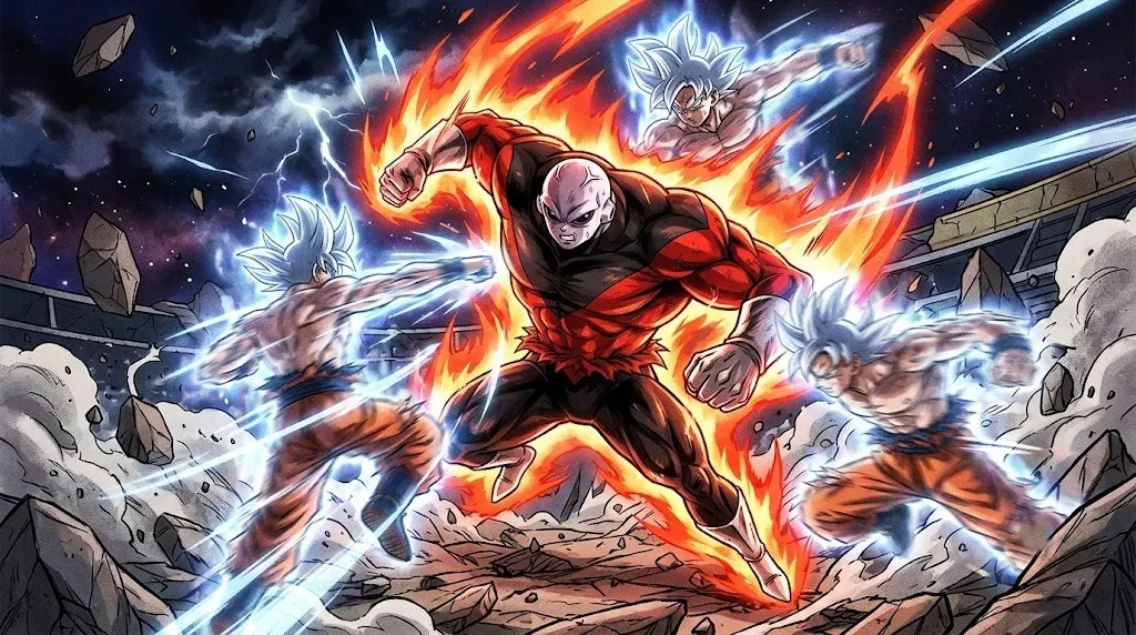Manga Jiren: A Force Unmatched – Adapting to Ultra Instinct's Speed