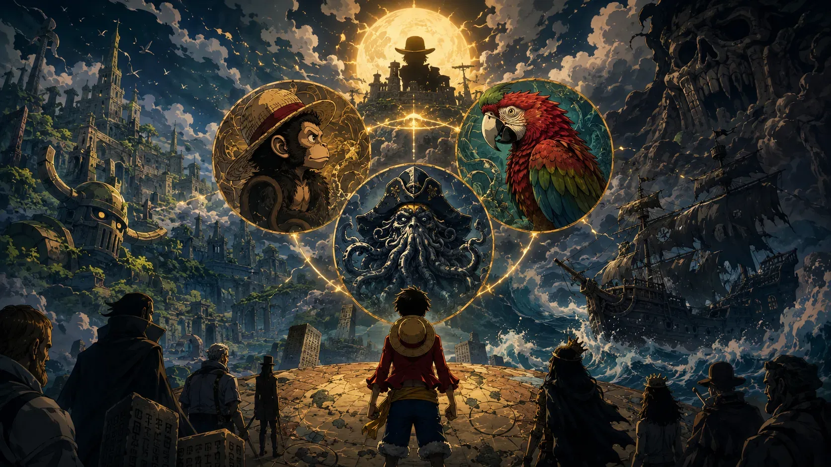 Spoilers : The Monkey, the Parrot, and Davy Jones Loop Theory of One Piece’s Void