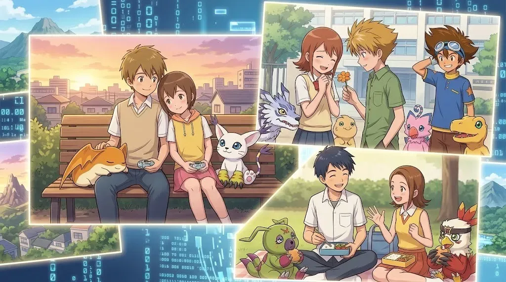 Does Digimon Have Romance? Every Couple Explained