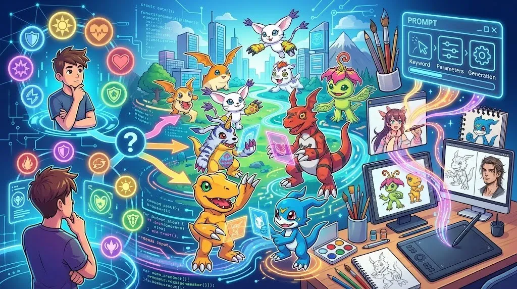 What Digimon Are You? Quiz + Fan Art & AI Prompt Guide