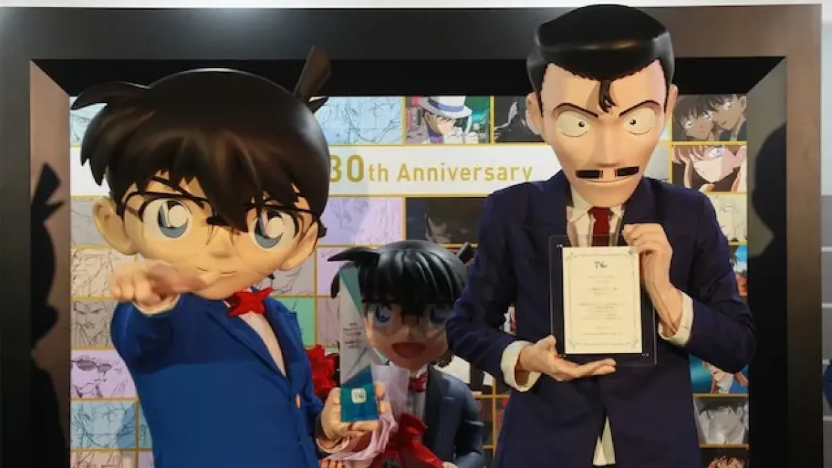 "Conan Wins TVer Award Again for Top Anime Views"