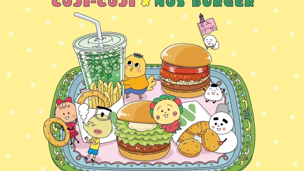 "Kojikoji x Mos Burger Collab: Set with Can Case & Stickers"
