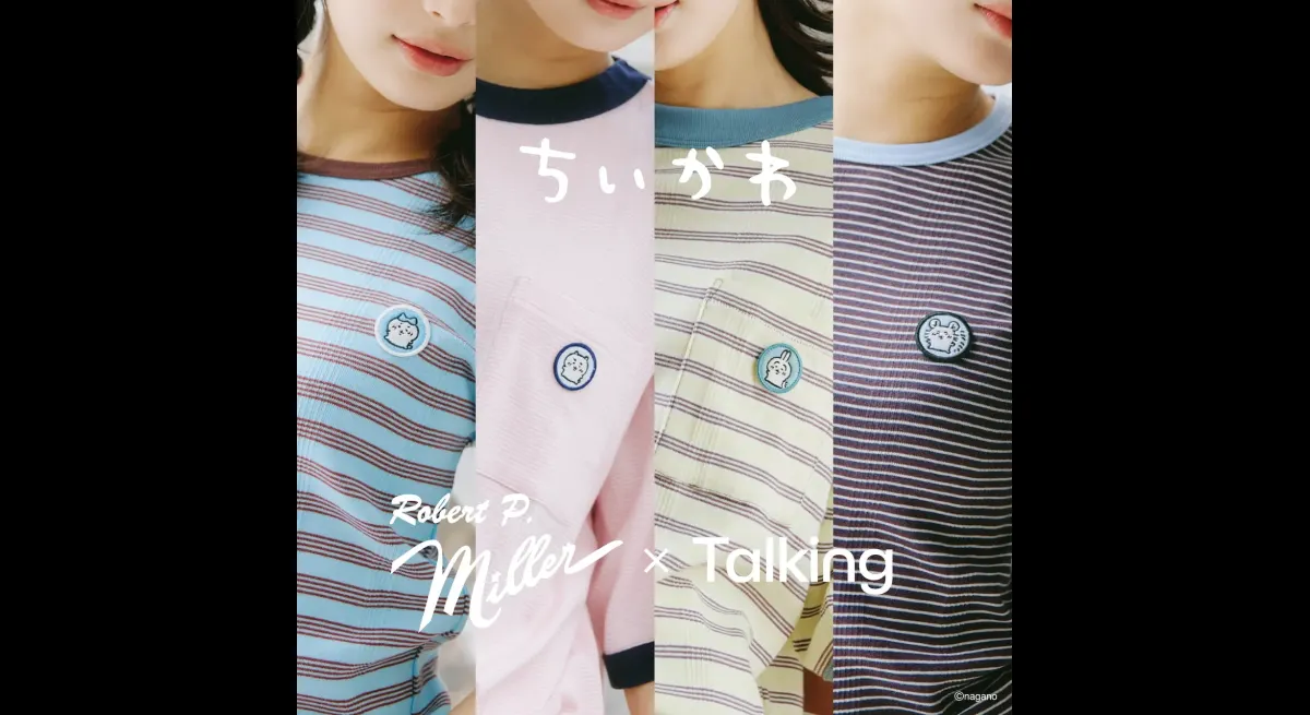 Chikawa & Robert P. Miller Collab: Chikawa's Chest Patch Embroidered T-Shirt