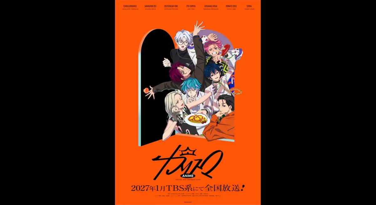 New Anime "Charisma" Set to Premiere in January 2027, Reveals Charismatic Character Group Shot