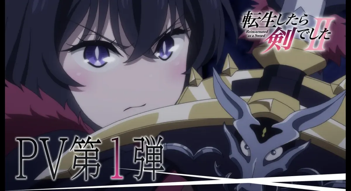 Reincarnated as a Sword S2 Premieres in OctoberPV Reveal With Jean Douby