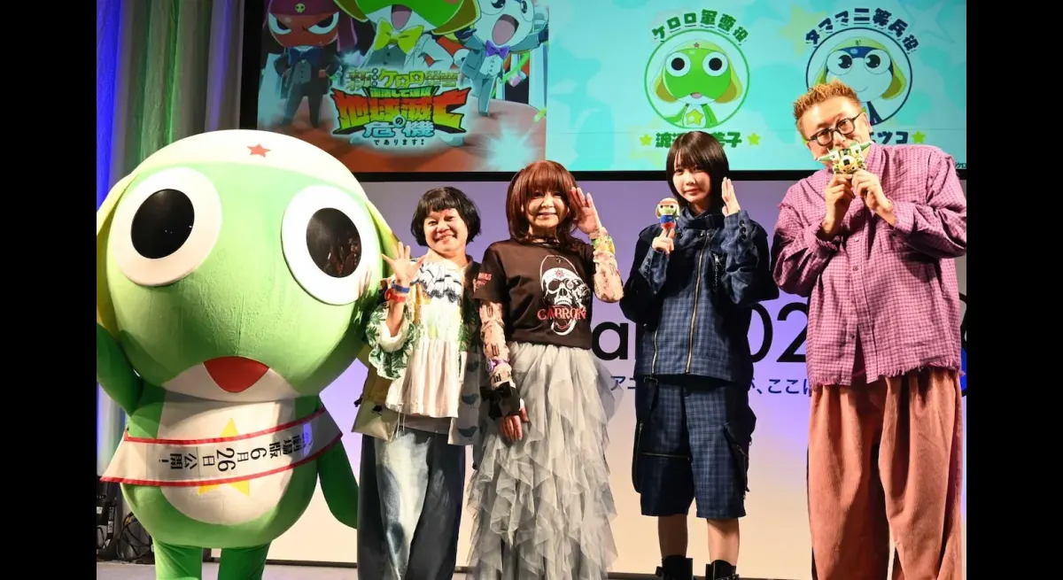 Keroro Gunso's Kumiko Watanabe praises Anoha Soshina's singing