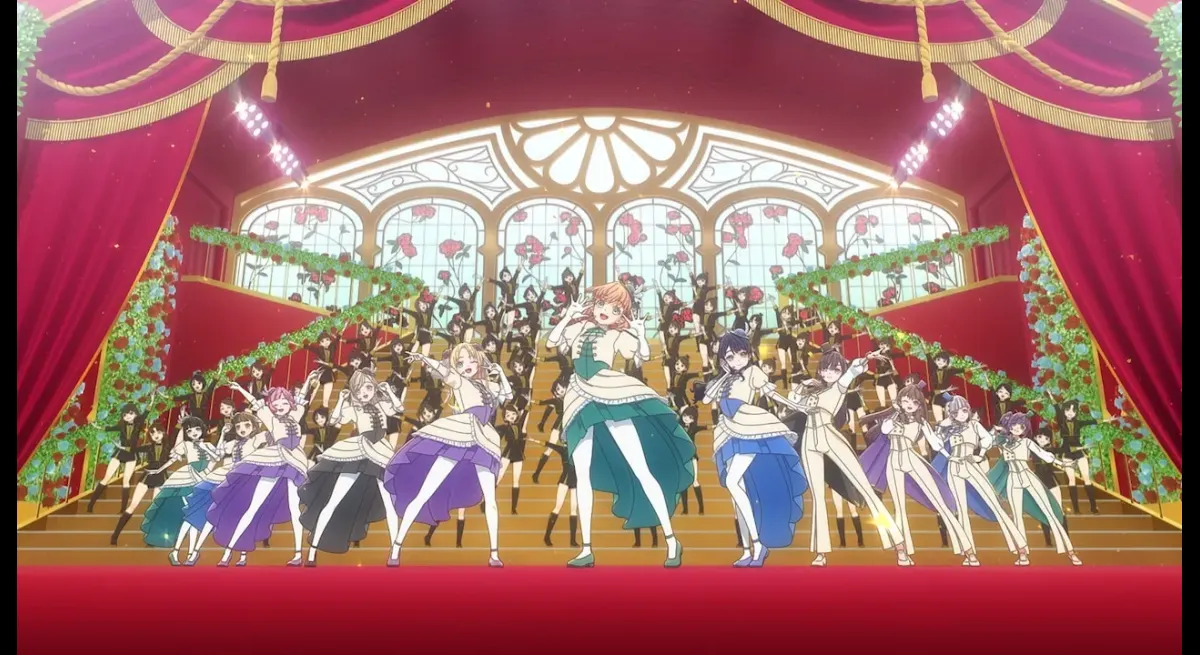 "Love Live!" Movie Teases New Insert Song with 11 Person Stage Charm