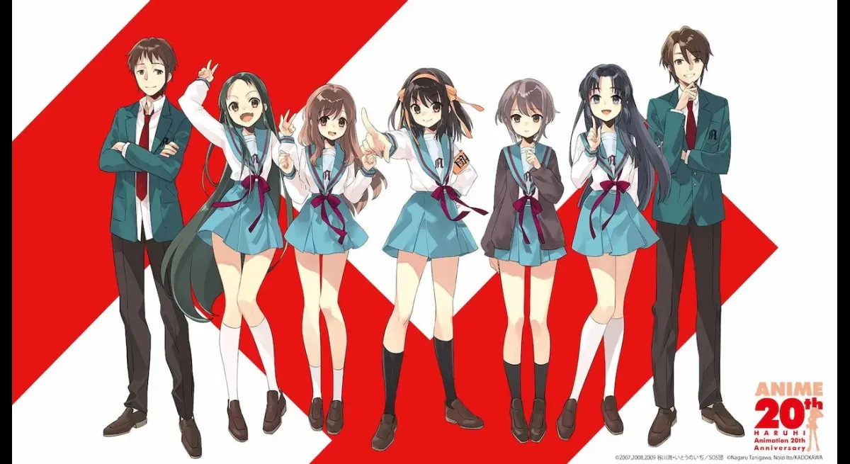 "Haruhi Suzumiya 20th Anniversary PV Exhibition in August"