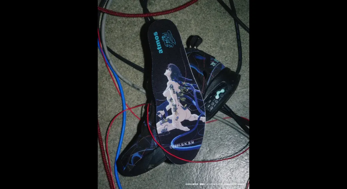 Ghost in the Shell x atmos x Reebok Collab Sneakers & 90s Vibe Tees