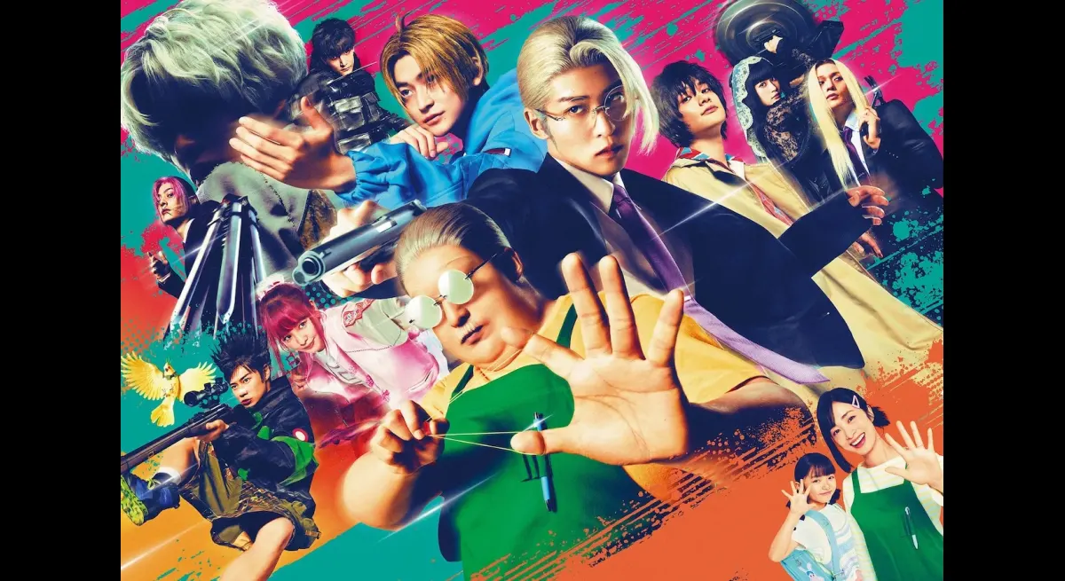 "Action-packed character PV released for movie "SAKAMOTO DAYS" featuring Meguro Ren dancing in the air"