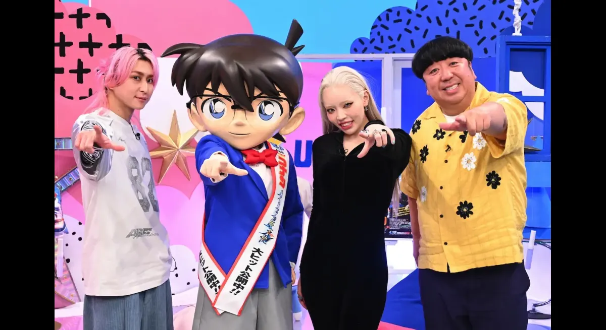 "Chanmina discusses favorite "Detective Conan" character on "Sakusaku Him Him" tonight"