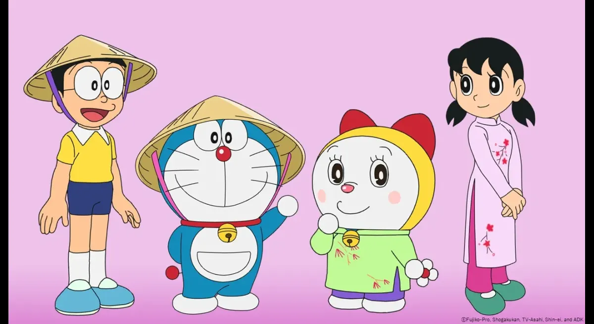 "Doraemon's Vietnam Adventure: Real Konjac Banh Mi Special"