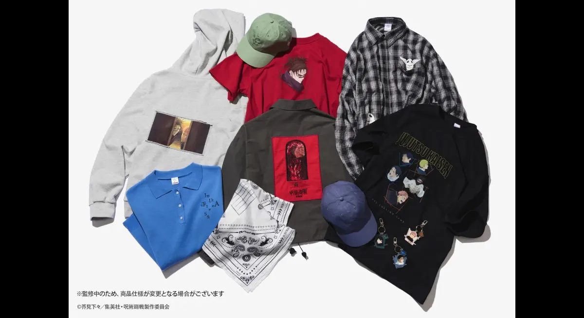 Official Jujutsu Kaisen x ZOZOTOWN Apparel: Yuji & Naoya Coaches