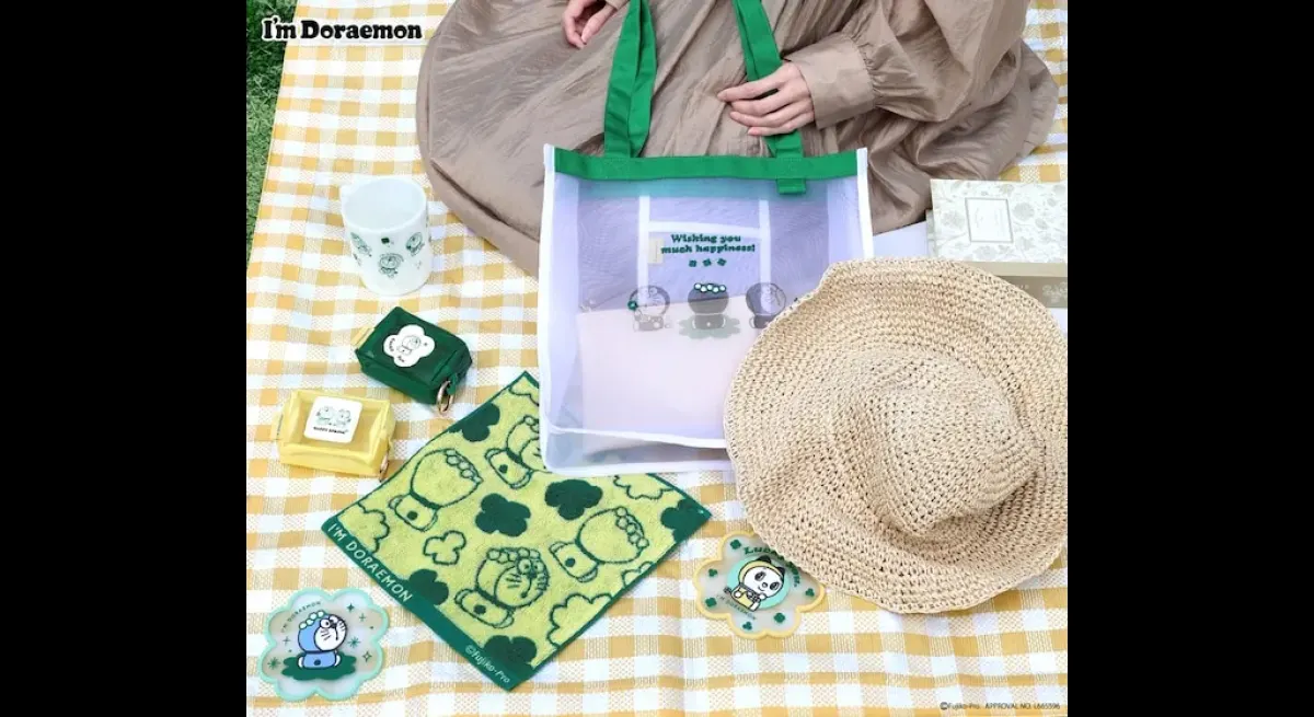 Doraemon Clover Items Now Available