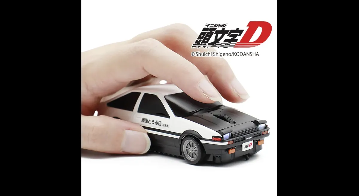 Initial D AE86 Wireless Mouse Now Available
