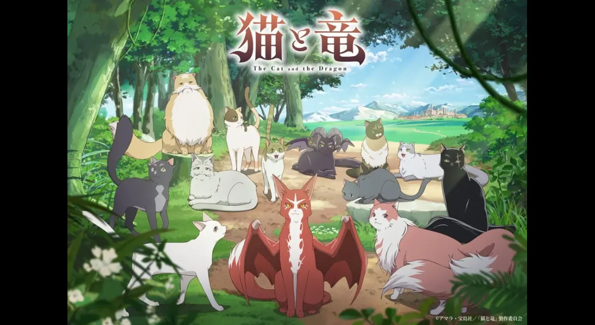 Neko to Ryu Anime Reveals New Visual & Cast