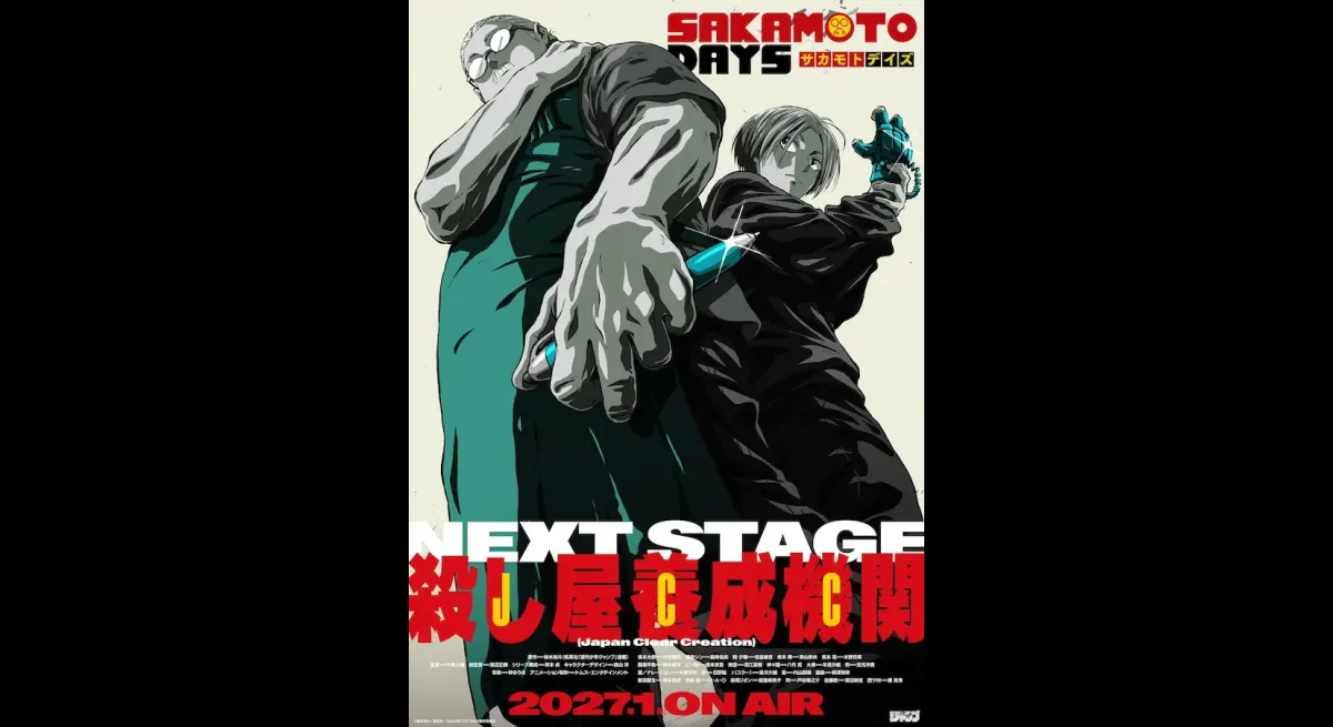SAKAMOTO DAYS Season 2 Confirmed for January 2027