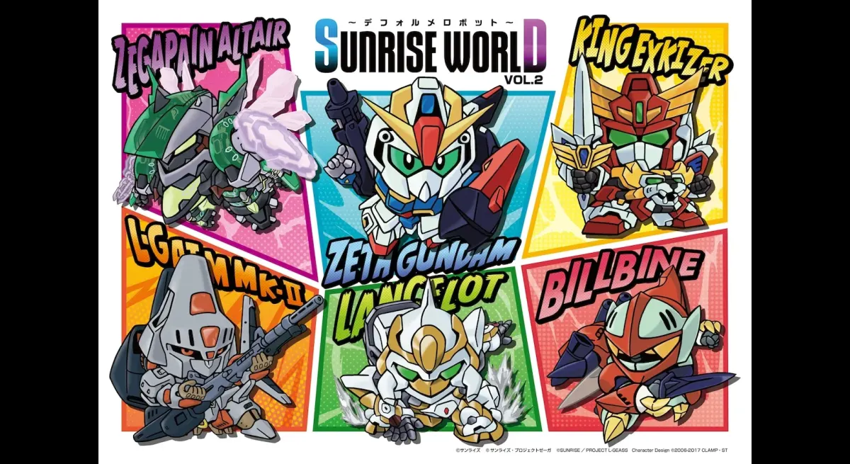 Sunrise's Deformed Robot Fair Returns with Zeta Gundam