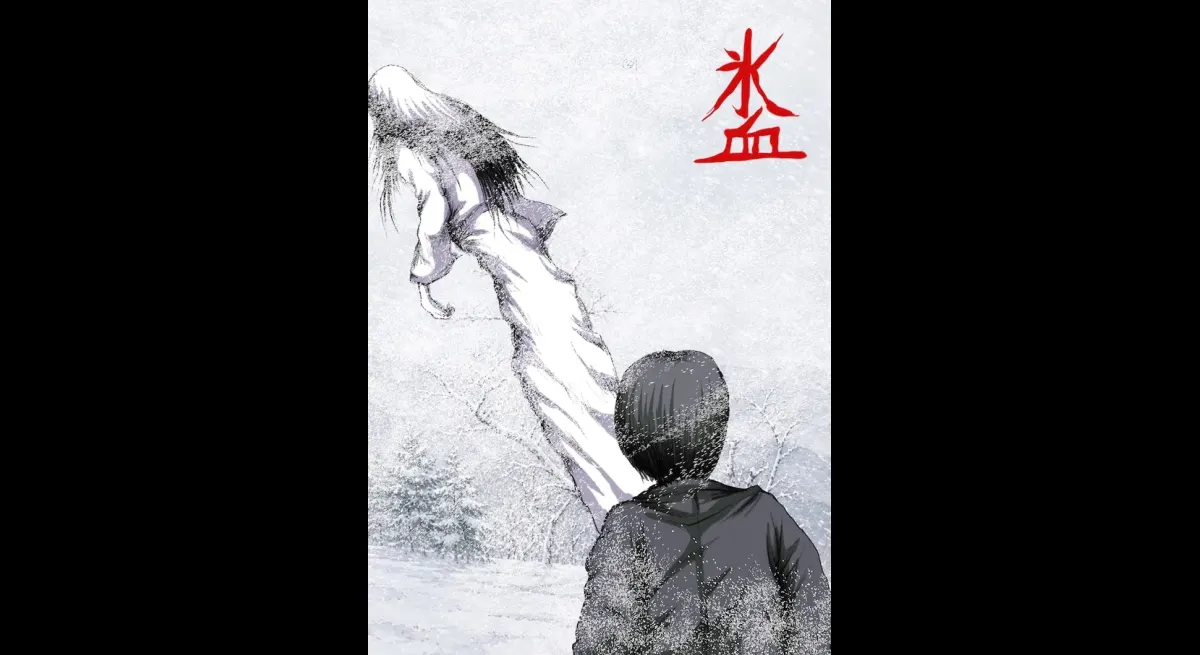Rensuke Oshikiri draws a new illustration of the “white woman” from the horror movie “Ice Blood,” with comments from Junichi Suwabe and others
