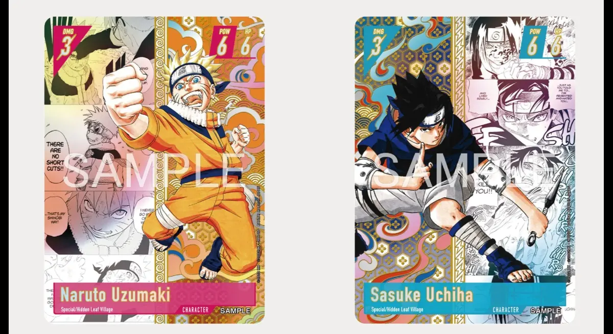 Naruto Team 7 Reunites in New Card Game
